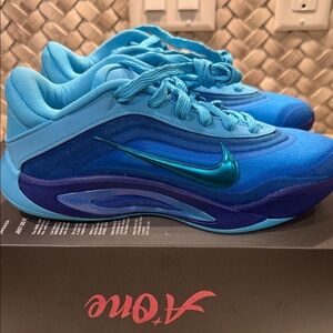 NWT Blue Fury/Radiant blue A’ONE Nike Shoes